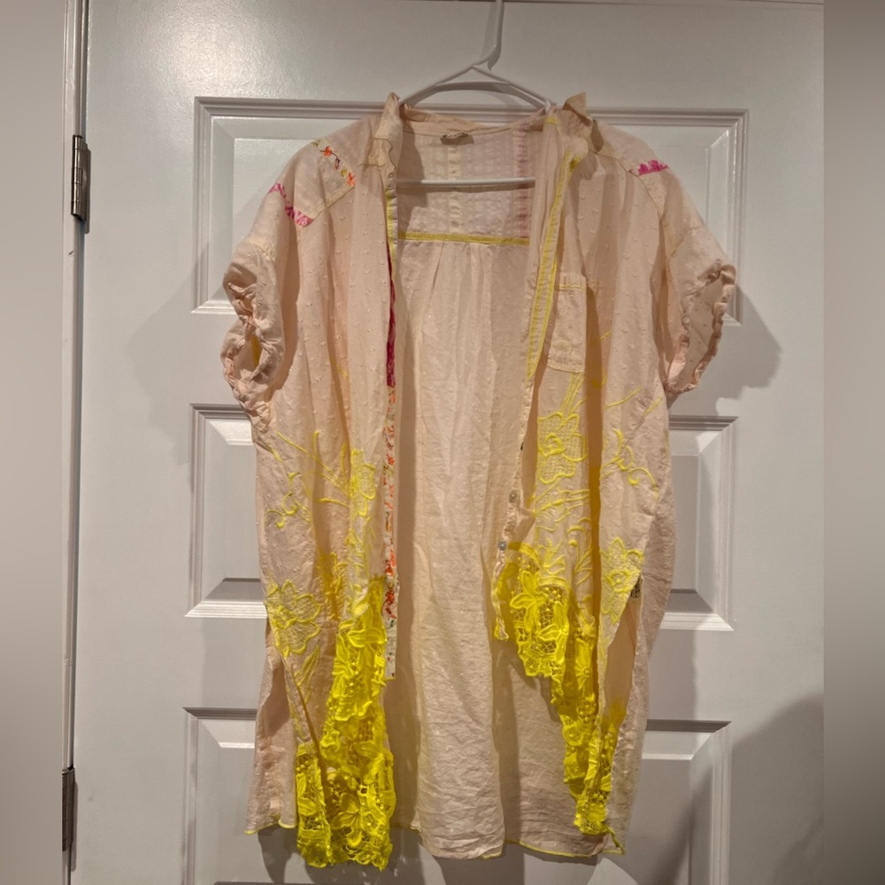 Free people oversized shirt